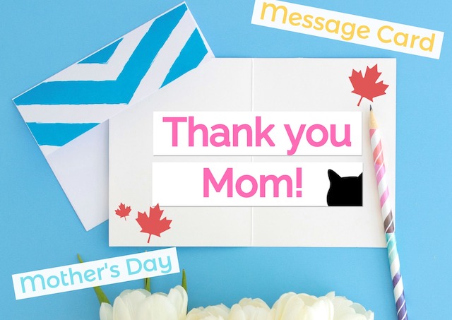 母の日 英語でメッセージカードを書いて感謝を伝えよう 海外への郵送方法 カナダ高校留学のkitty